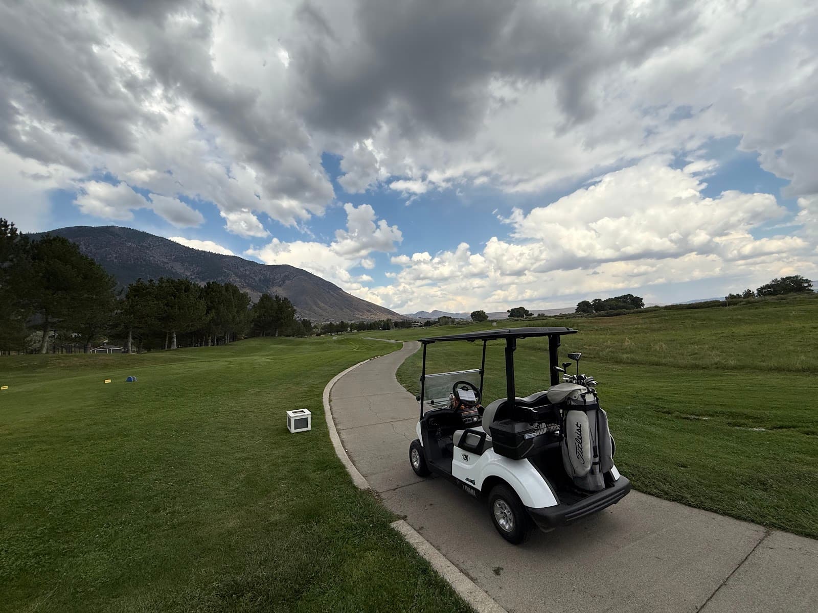 Genoa Lakes Golf Club — Lakes Course — tee box Genoa Lakes Golf Club — Lakes Course — tee box