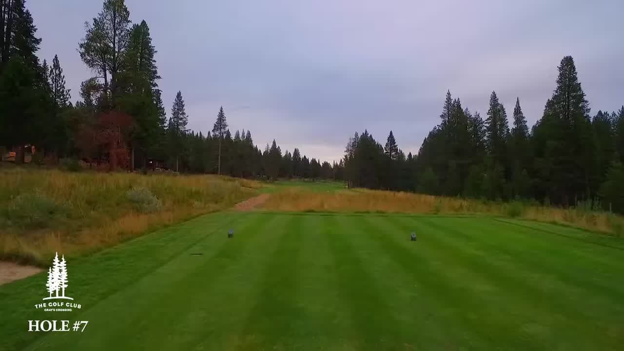 Hole 7 at Grays Crossing fairway Hole 7 at Grays Crossing fairway
