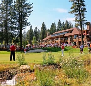 Championship tournament crowd at Incline Village Championship tournament crowd at Incline Village