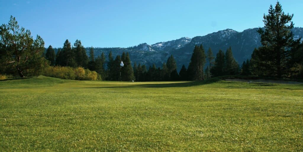 Hole 13 at Lake Tahoe Golf Course Hole 13 at Lake Tahoe Golf Course