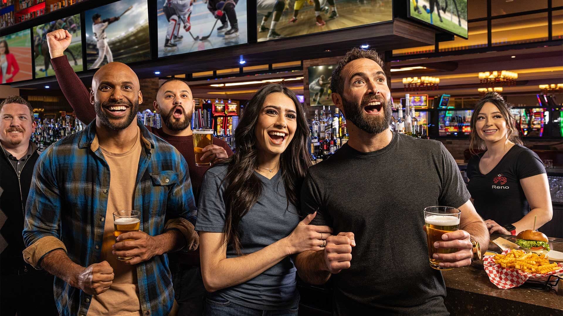 Charlie Palmer Steak at Grand Sierra Resort & Casino — bar and lounge seating