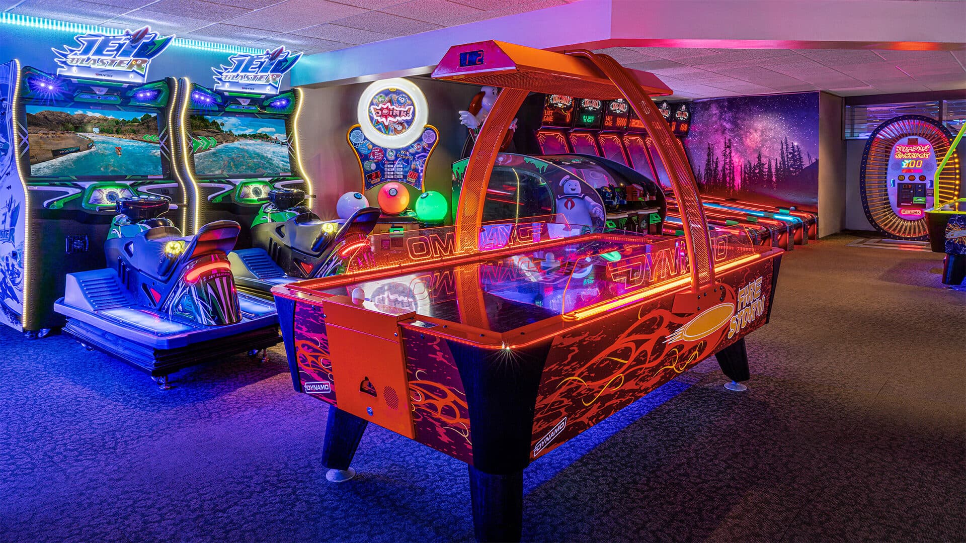 Harvey's Heated Pool at Harvey's Lake Tahoe — cabanas and lounge chairs