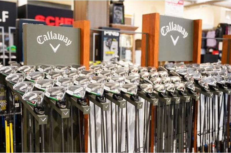 SCHEELS Sparks golf shop with premium golf equipment, apparel, and club-fitting bay