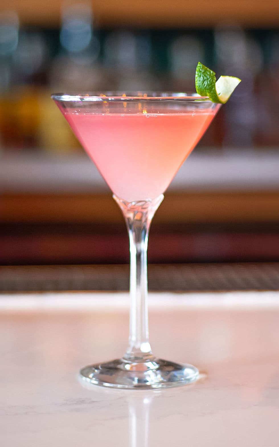 The Emerson Reno cocktail presentation featuring house mixology