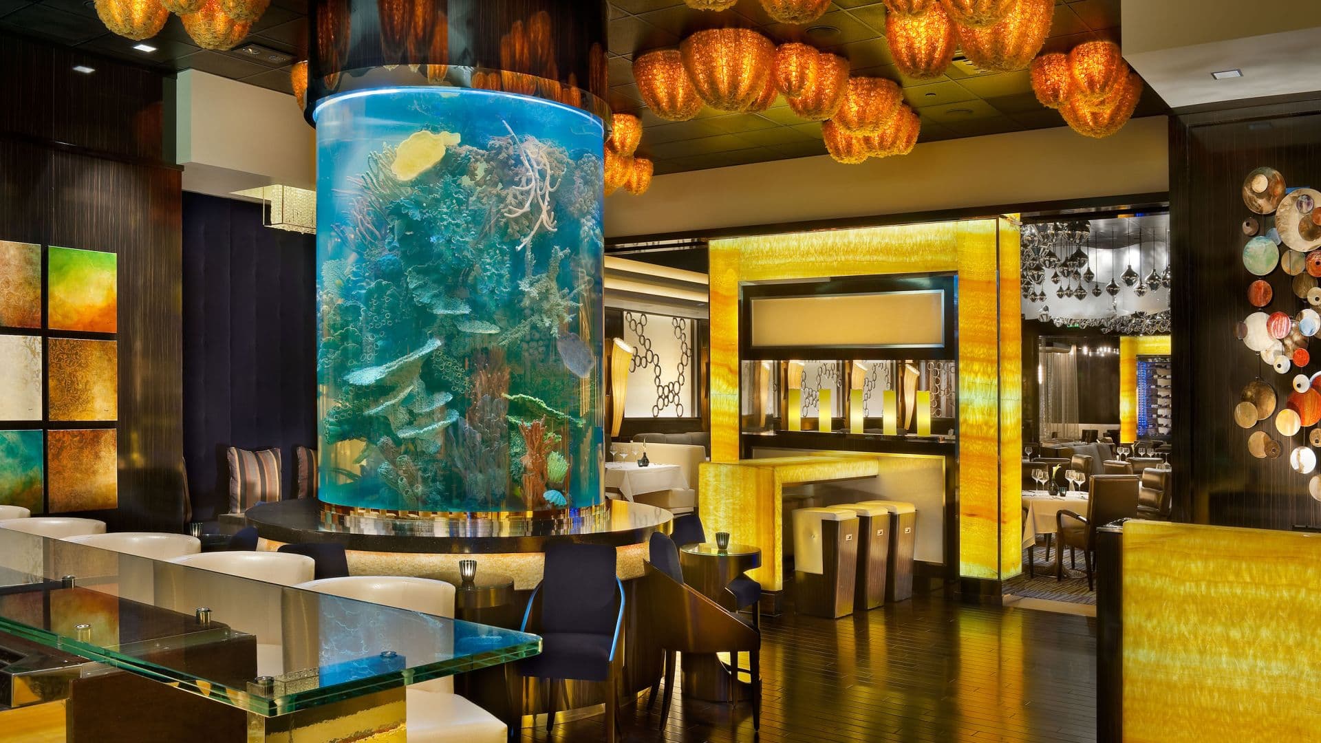 Bar Centro – Atlantis at Atlantis Casino Resort Spa — bar interior with signature dining and ambience Bar Centro – Atlantis at Atlantis Casino Resort Spa — bar interior with signature dining and ambience