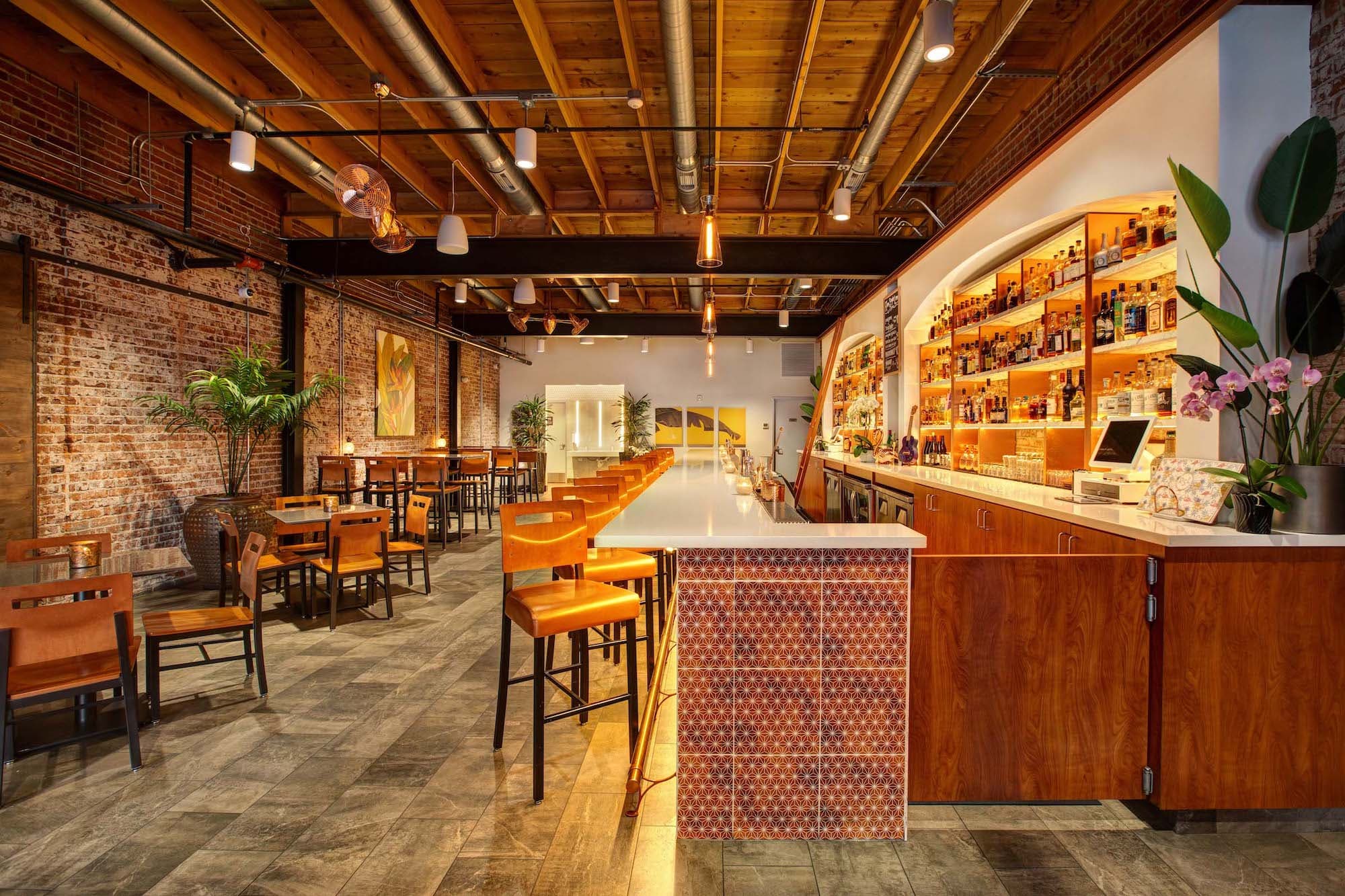 Rum Sugar Lime — bar interior with signature dining and ambience Rum Sugar Lime — bar interior with signature dining and ambience