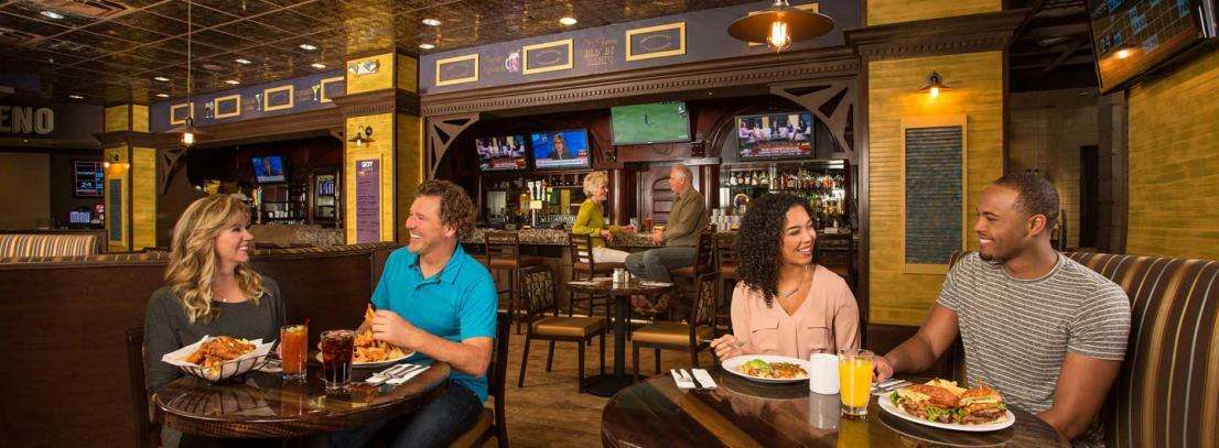 Bar Centro at Eldorado Resort Casino – AT THE ROW — bar seating and cocktails