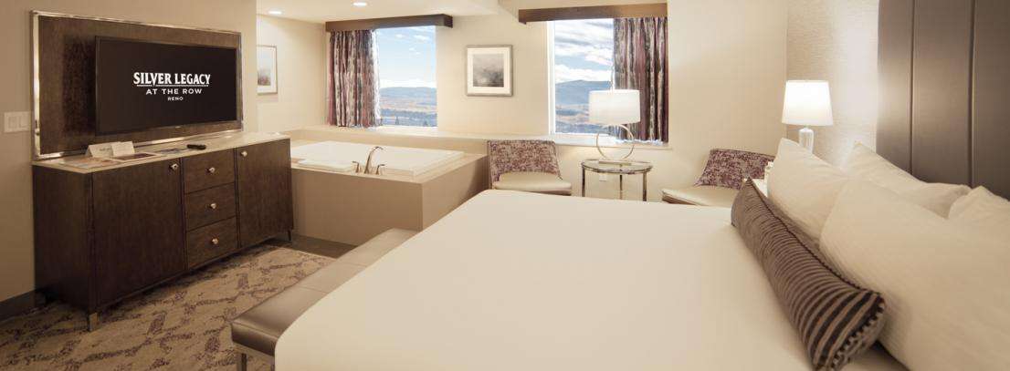 Silver Legacy Vista Room – 1 King at Silver Legacy Resort Casino — room view