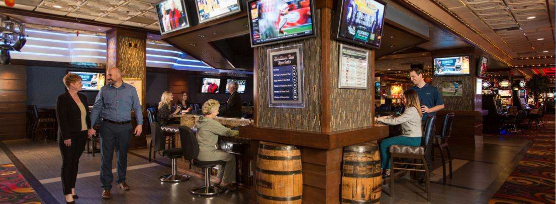 Ringside Bar at Eldorado Resort Casino – AT THE ROW — interior view