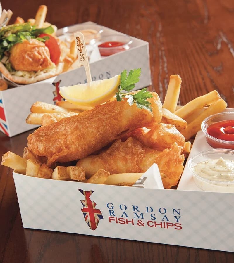 Gordon Ramsay Fish & Chips at Silver Legacy Resort Casino — interior ambience