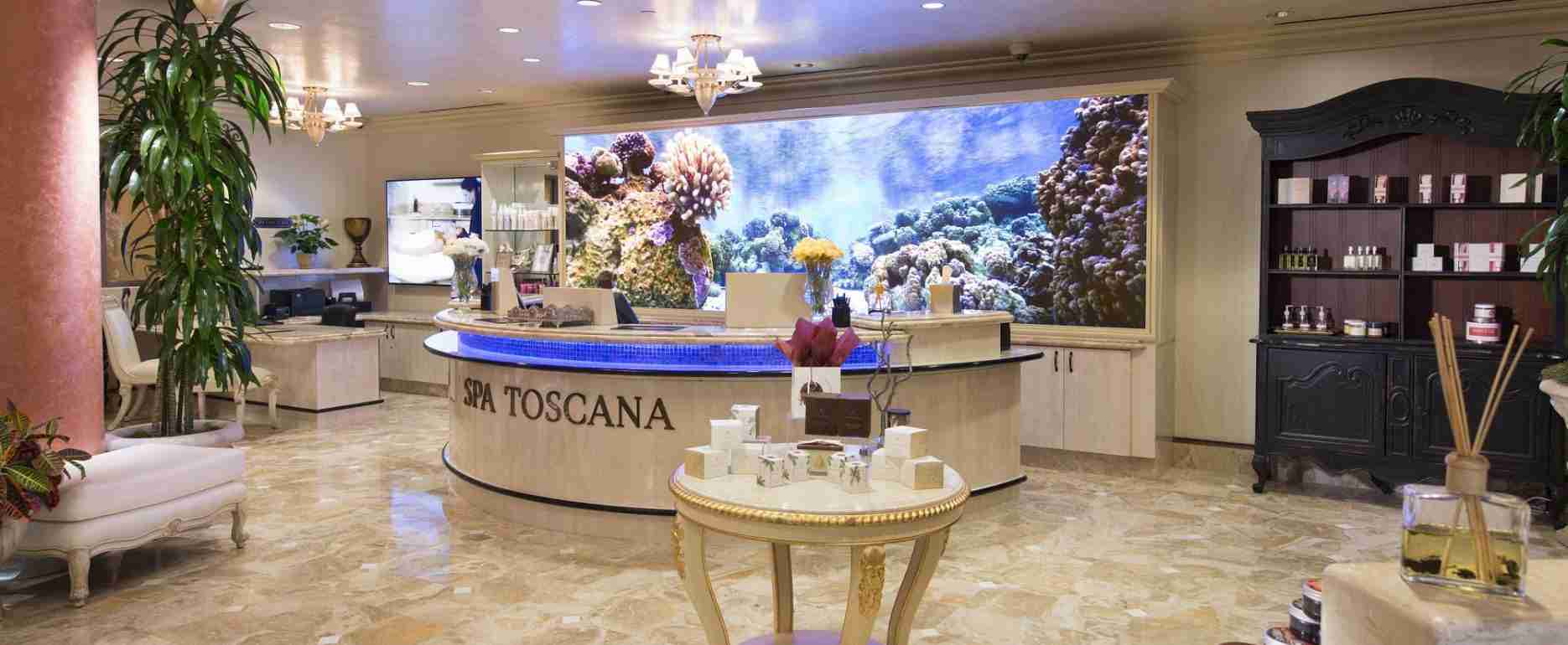 Spa Toscana at Peppermill at Peppermill Resort Spa Casino — sauna and pools
