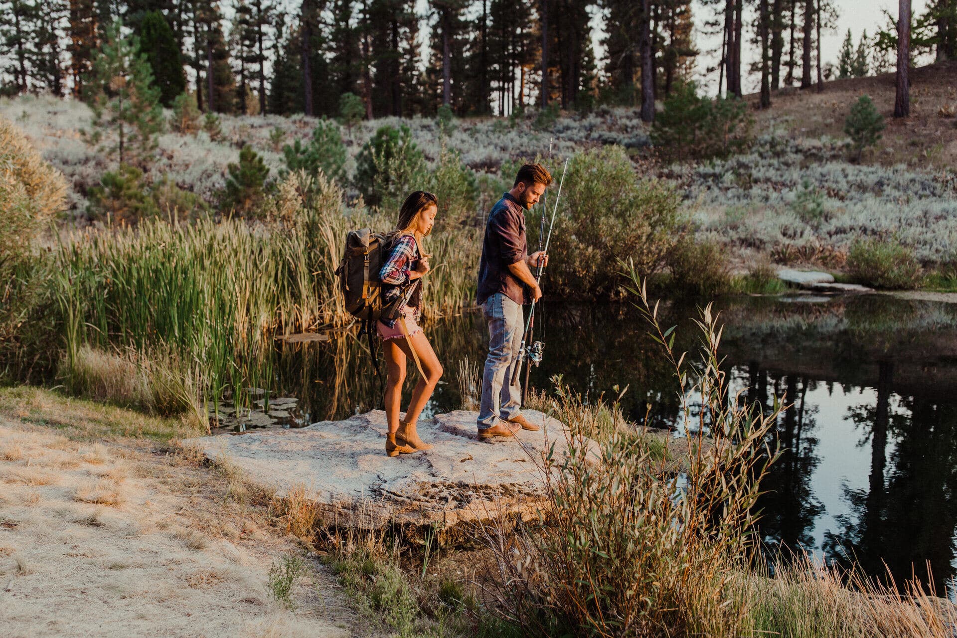 Chalet View Lodge coffee service — guest welcome mug on bedside table