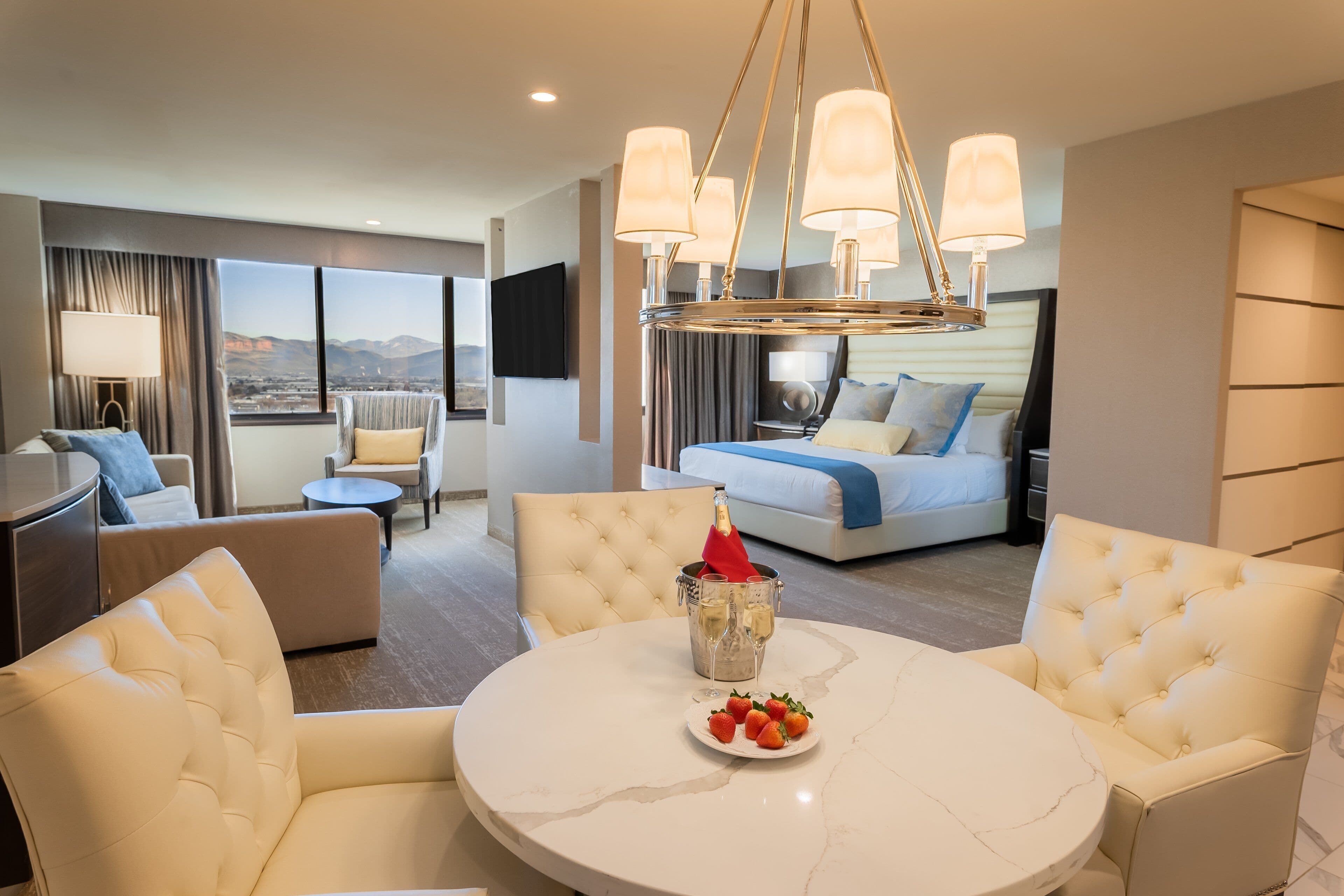 Grand Sierra Resort casino floor with table games and slots