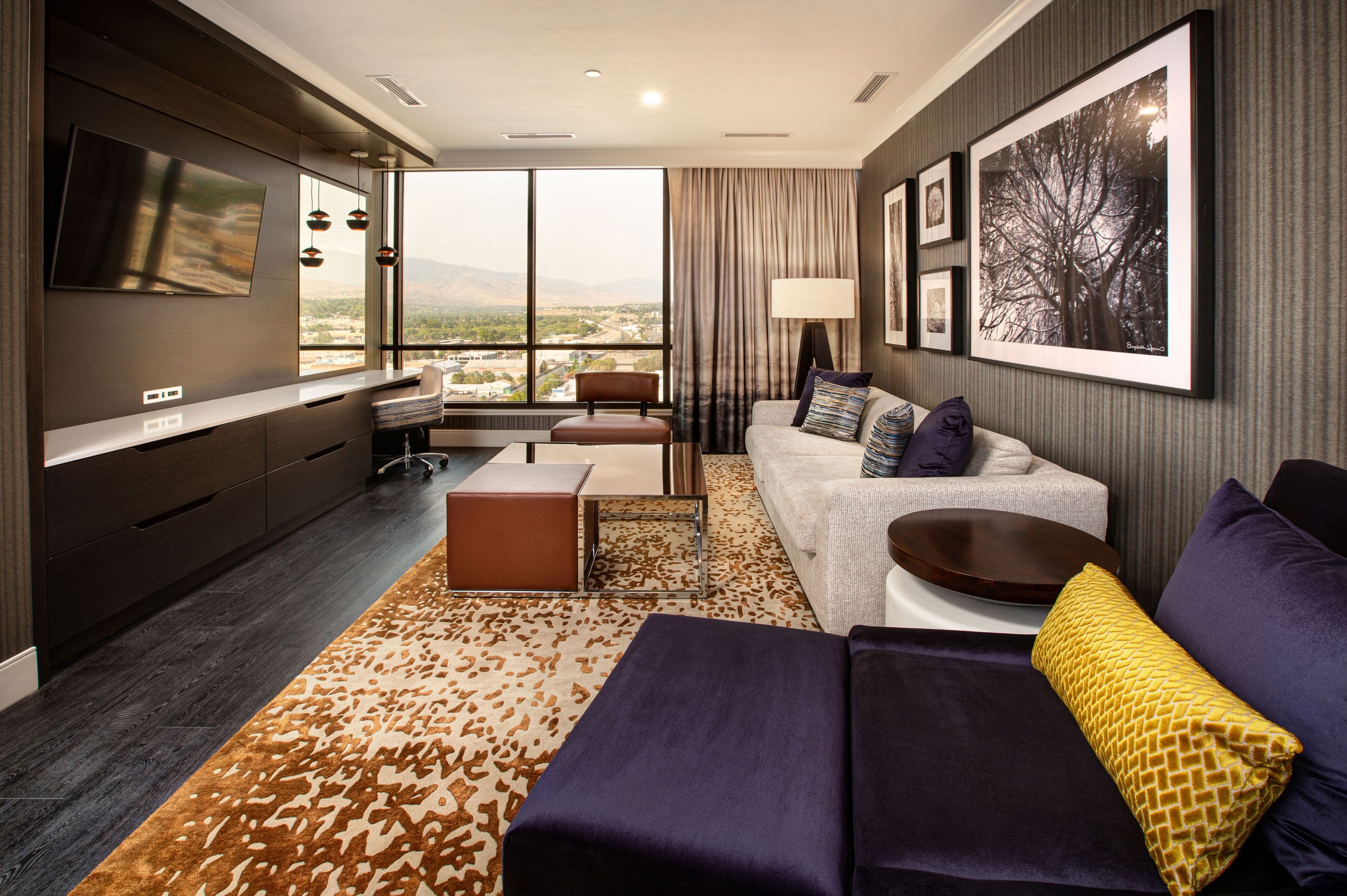 J Resort Reno casino table games with guests playing