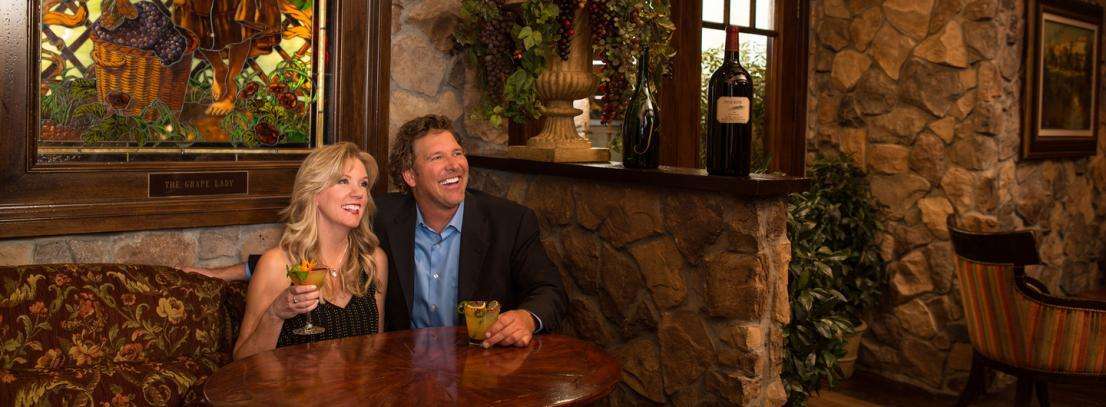 Cin Cin Bar & Lounge at Eldorado Resort Casino – AT THE ROW — bar interior with signature dining and ambience