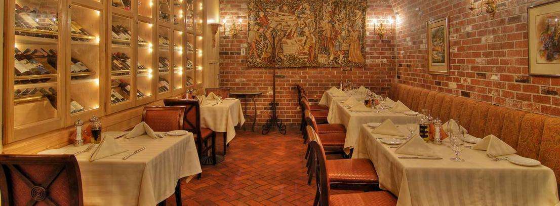 La Strada at Eldorado Resort Casino – AT THE ROW — restaurant interior with signature dining and ambience